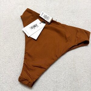 Vitamin A sz L Swim Sienna High Waist Bikini Bottom